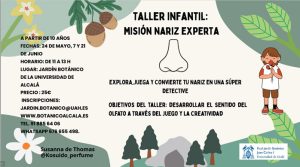 Taller infantil: Misión nariz experta