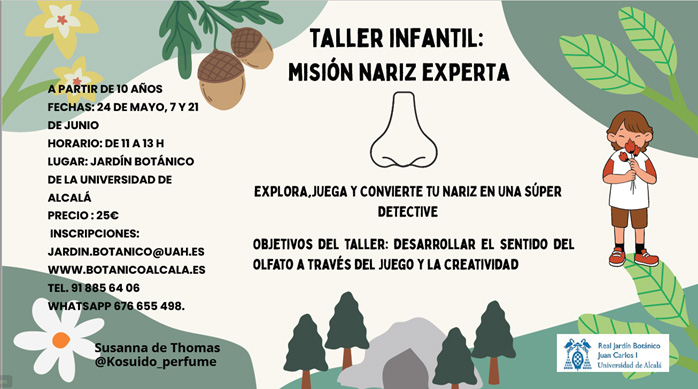 Taller infantil: Misión nariz experta