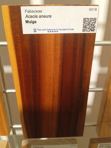 Muestra del etiquetado de una tablilla